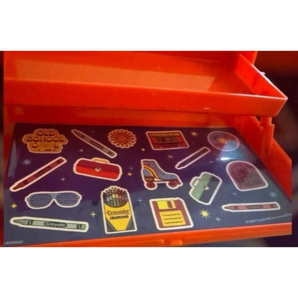 Caboodles Take It Tote Crayola Red Limited Edition Retired Color Makeup Case